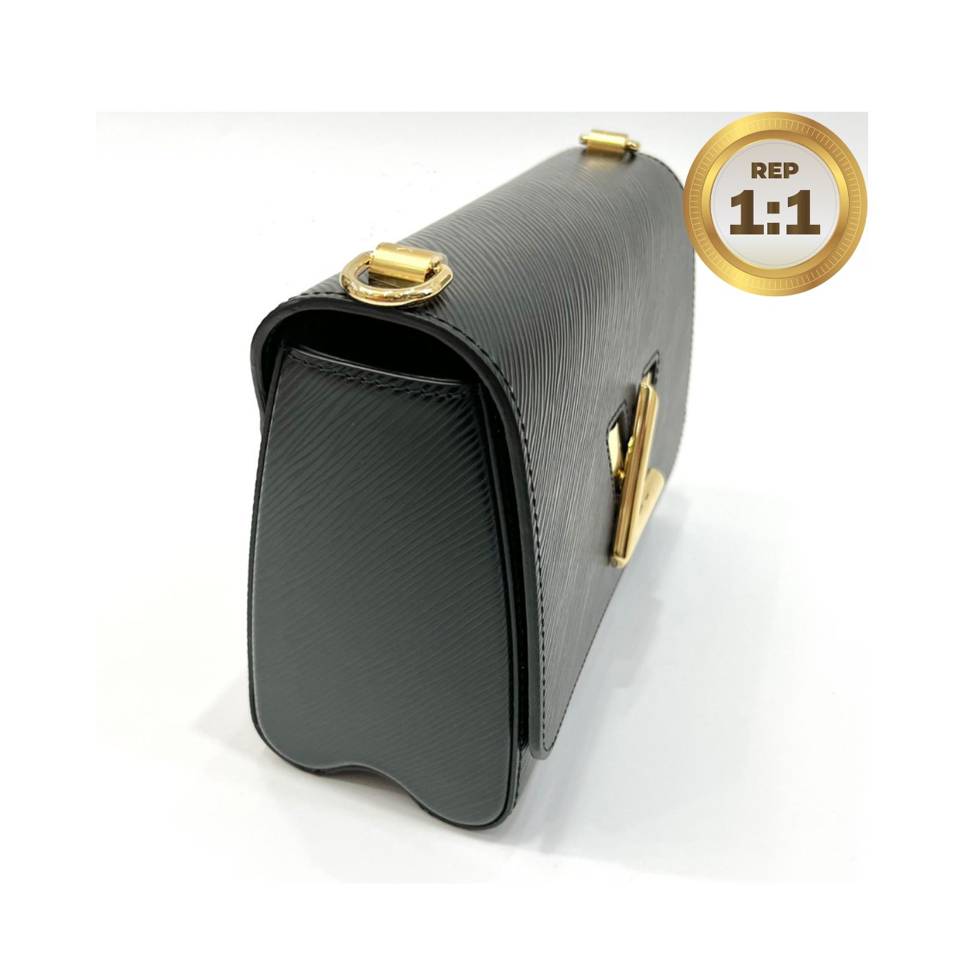 [REP 1:1] Louis Vuitton Twist MM Epi Black For Women 9.4in/23cm